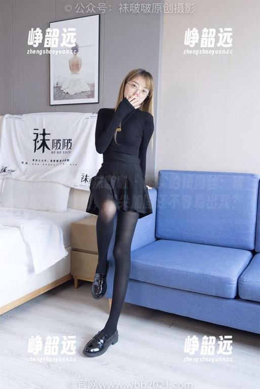 BoBoSocks袜啵啵 - 踏实的短肉丝：稚予的美图套图，脚尖加固还不容易出戏？