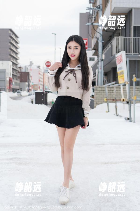 MiStar魅妍社 - 最新图册里藏着的陈雅漫VICKY，清纯的样子让人想要放弃减肥