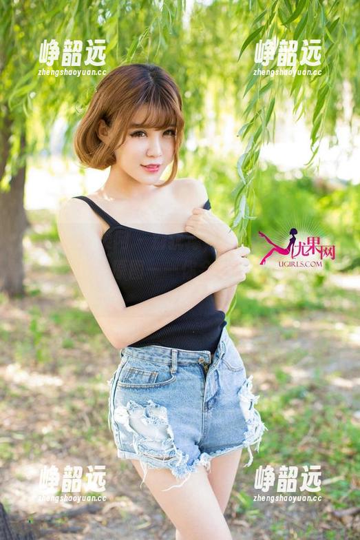 UGirls尤果网 - 别犹豫，直接看李思宁全套牛仔裤的原图——你会质疑自己的审美！