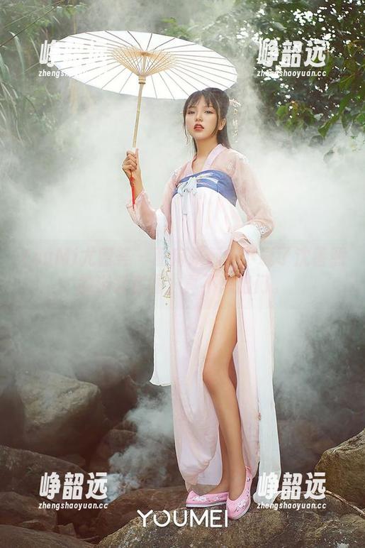 YouMi尤蜜荟 - 亚麻跌倒！下载了沈善熙的浴缸套图，真不想出门。