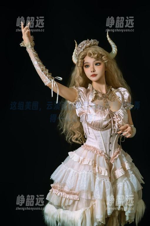 这组美图，云溪溪的镂空风格可是把我弄得一头雾水啊！