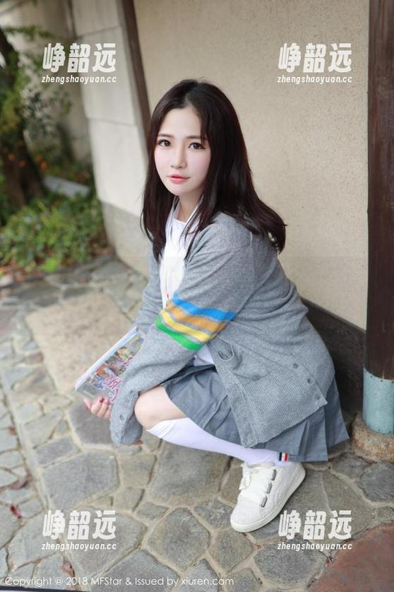 模范学院 - 灰丝绳索，无需解开，NaNa_baby的新套图值得一瞧！