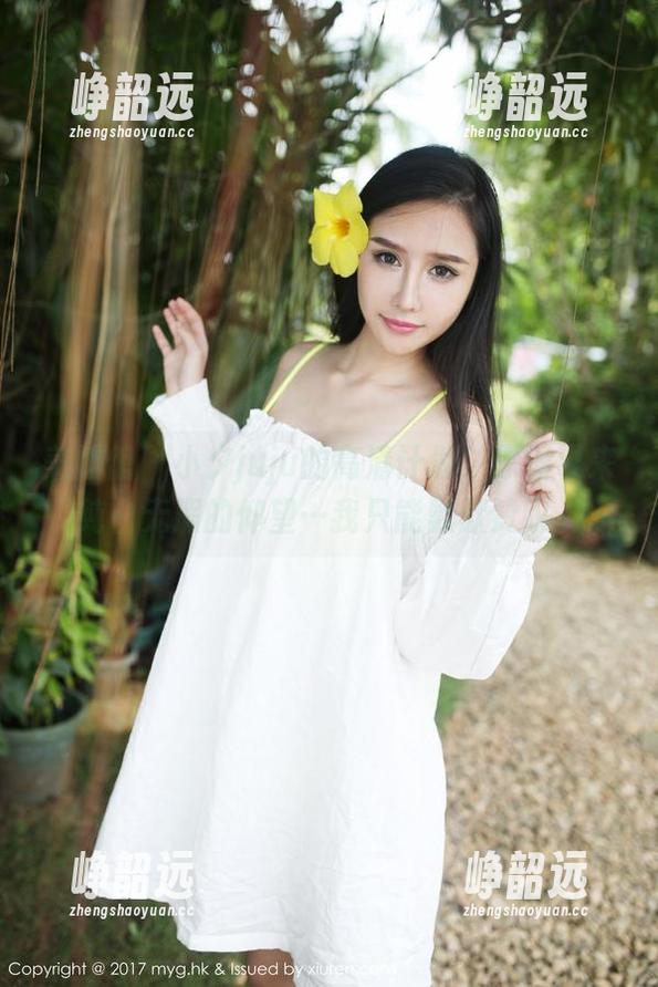 美媛馆 - 小夕juju的高清计划，原图带来纯白无瑕的仰望…我只能默默赞叹。