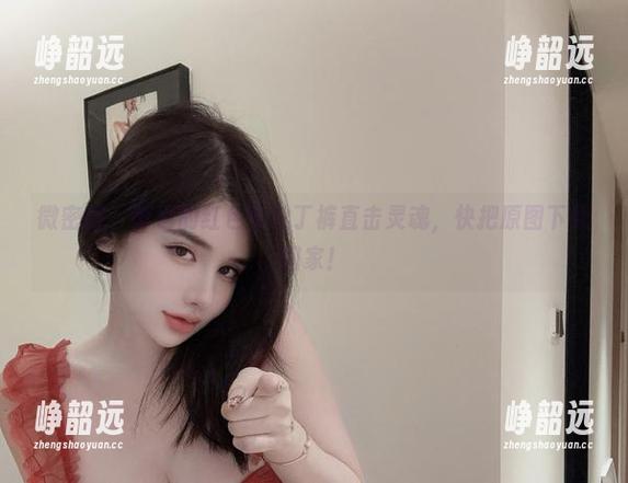 微密圈 - 阿色的红色蕾丝丁裤直击灵魂，快把原图下载回家！